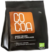 Baies des Incas en chocolat cru BIO 70 g - CACAO